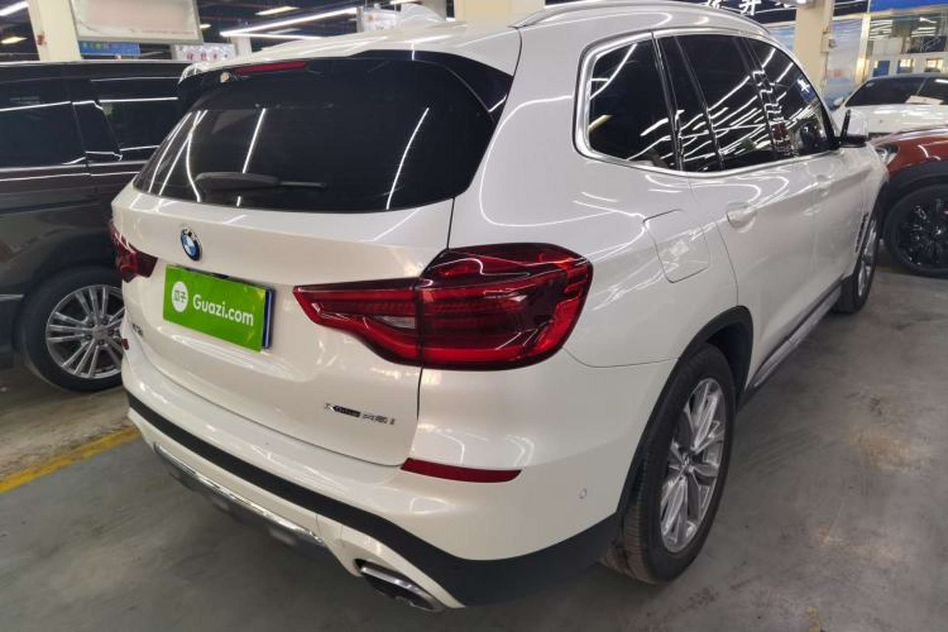 Used BMW X3 2020 xDrive25i Luxury Package Rear Right 45 Deg