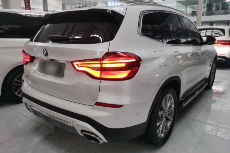 Used BMW X3 2020 xDrive25i Luxury Package Rear Right 45 Deg