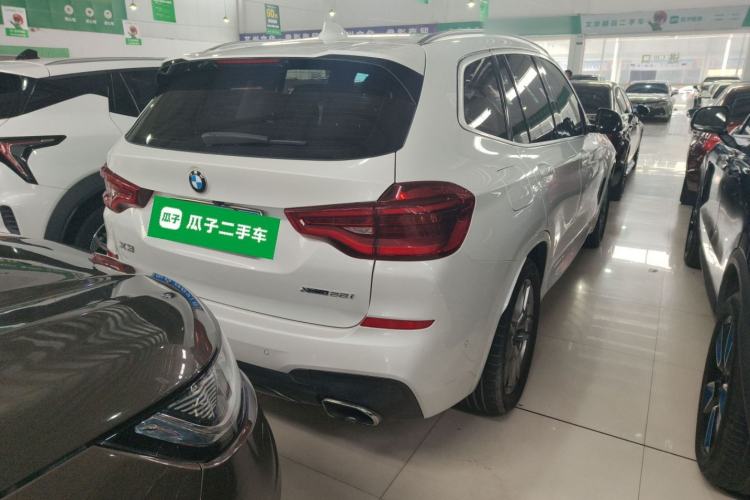 Used BMW X3 2020 xDrive28i M Sport Package Rear Right 45 Deg