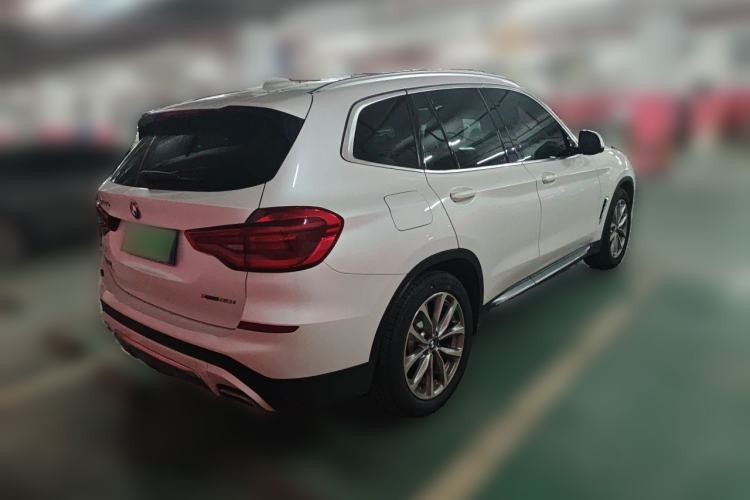 Used BMW X3 2020 xDrive25i Luxury Package Rear Right 45 Deg