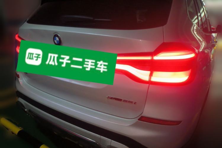 Used BMW X3 2020 xDrive25i Luxury Package Rear Right 45 Deg