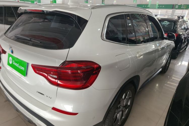 Used BMW X3 2020 xDrive28i Luxury Package Rear Right 45 Deg