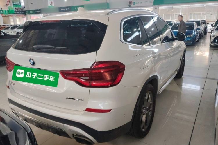 Used BMW X3 2020 xDrive28i Luxury Package Rear Right 45 Deg