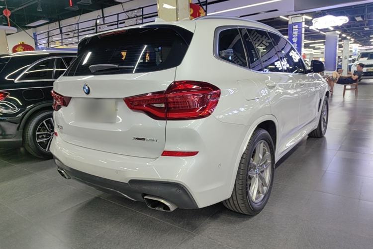 Used BMW X3 2020 xDrive25i M Sport Package Rear Right 45 Deg