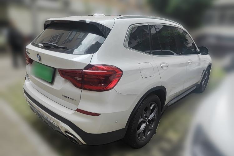 Used BMW X3 2020 xDrive28i Luxury Package Rear Right 45 Deg
