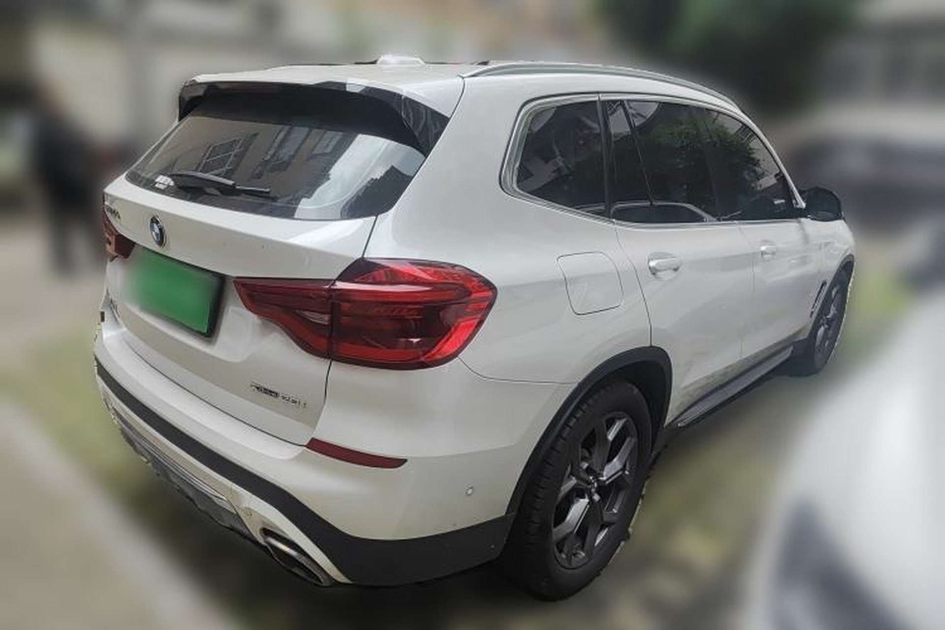 Used BMW X3 2020 xDrive28i Luxury Package Rear Right 45 Deg