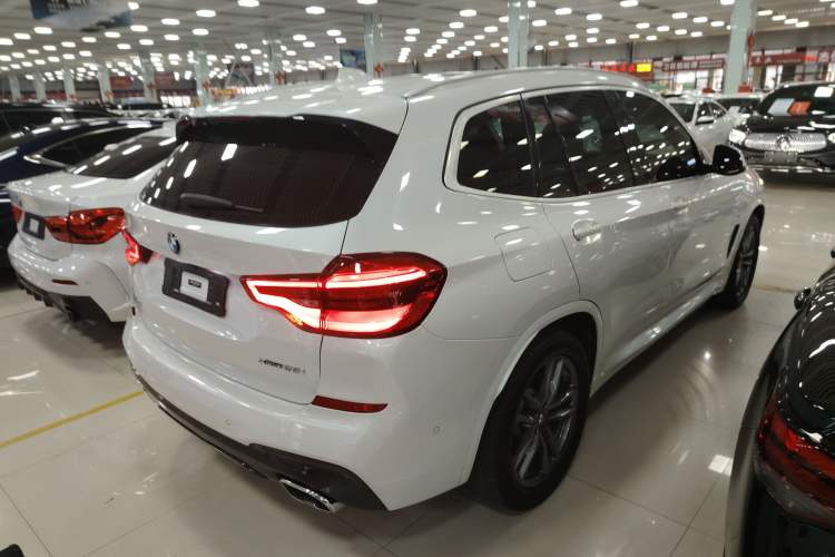 Used BMW X3 2020 xDrive28i M Sport Package Rear Right 45 Deg