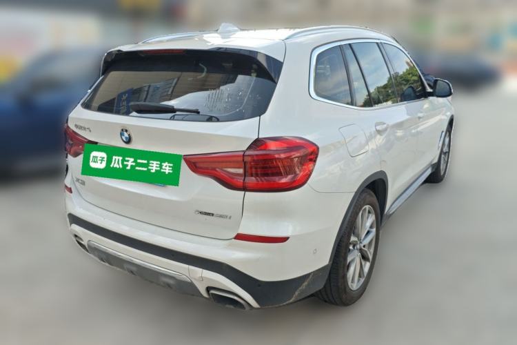 Used BMW X3 2020 xDrive25i Luxury Package Rear Right 45 Deg