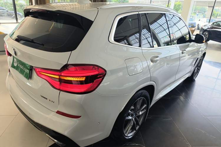 Used BMW X3 2020 xDrive28i M Sport Package Rear Right 45 Deg