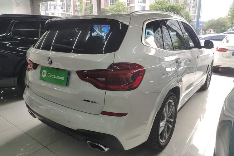 Used BMW X3 2020 xDrive25i M Sport Package Rear Right 45 Deg