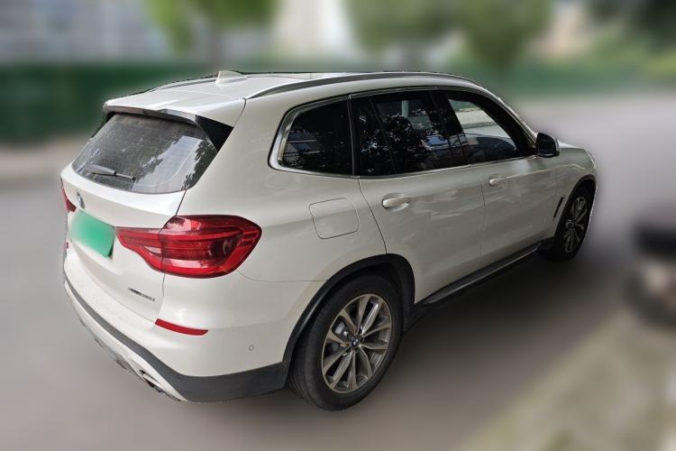 Used BMW X3 2020 xDrive25i Luxury Package Rear Right 45 Deg