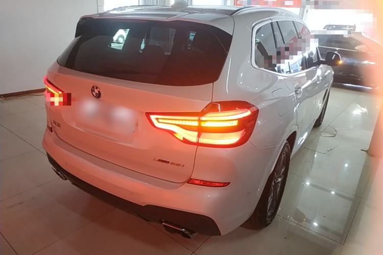 Used BMW X3 2020 xDrive28i M Sport Package Rear Right 45 Deg