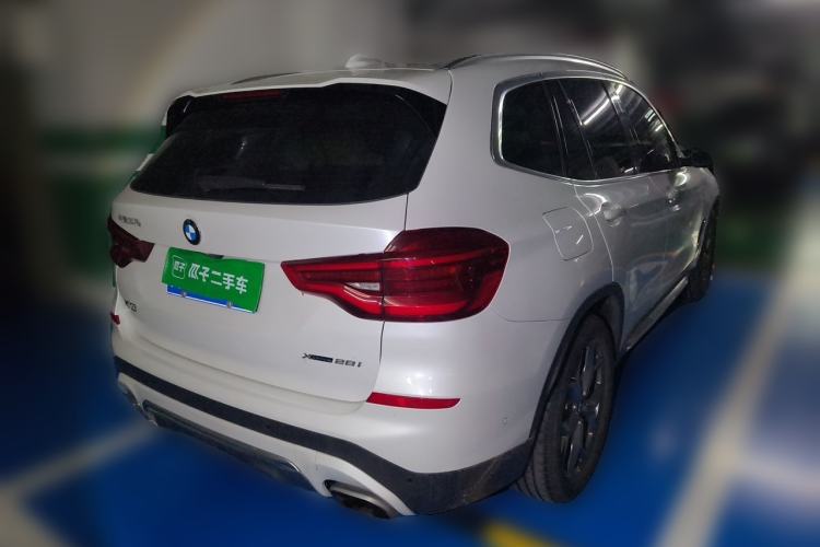 Used BMW X3 2020 xDrive28i Luxury Package Rear Right 45 Deg
