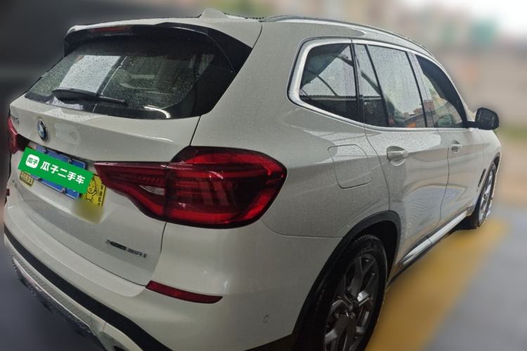 Used BMW X3 2020 xDrive28i Luxury Package Rear Right 45 Deg