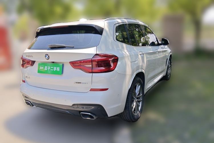 Used BMW X3 2020 xDrive28i M Sport Package Rear Right 45 Deg