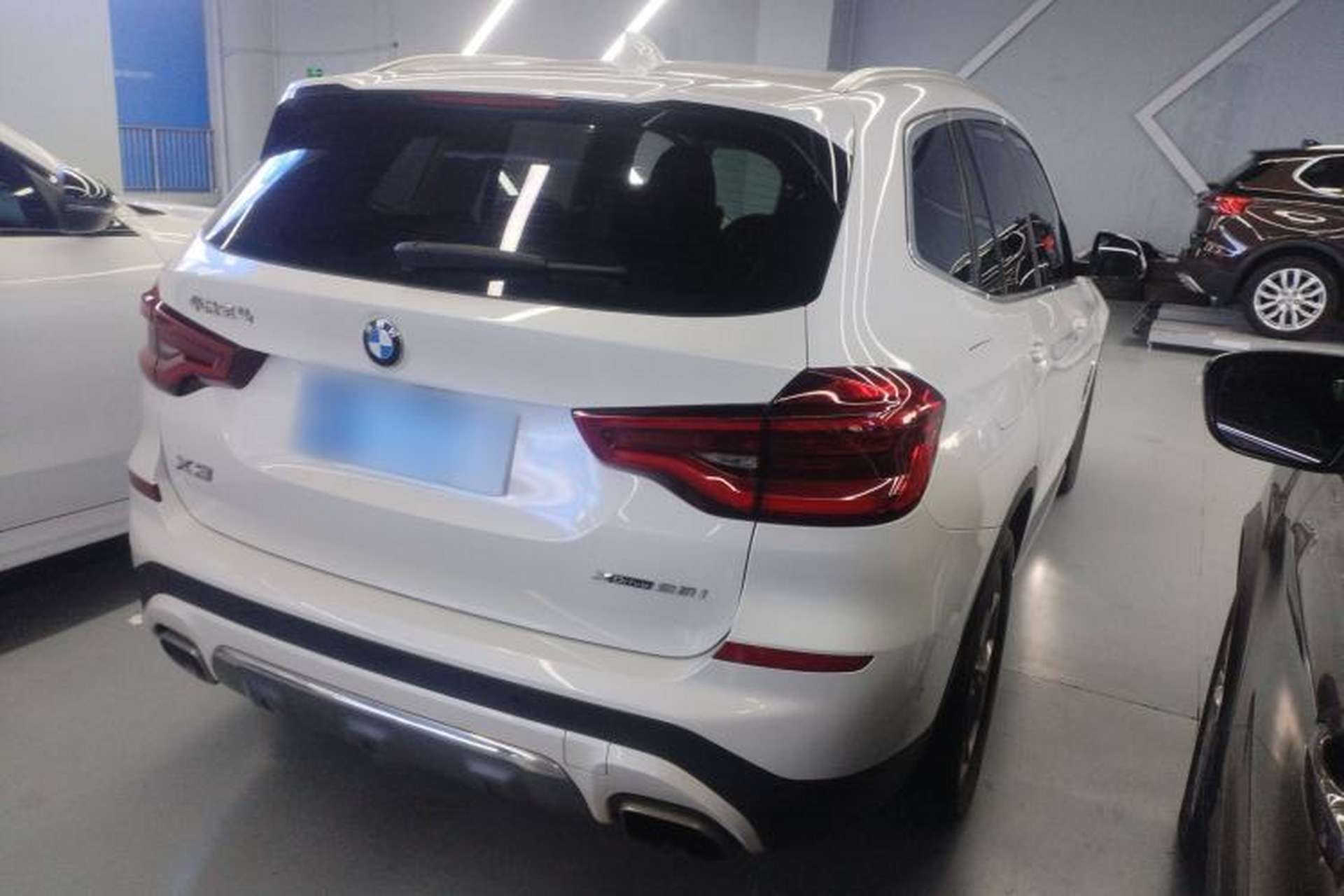 Used BMW X3 2020 xDrive28i Luxury Package Rear Right 45 Deg