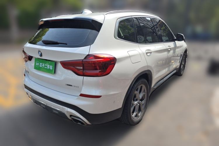 Used BMW X3 2020 xDrive28i Luxury Package Rear Right 45 Deg