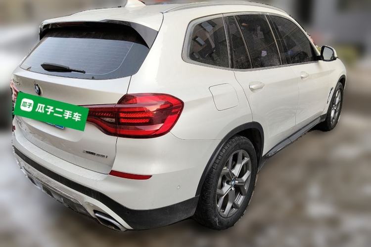 Used BMW X3 2020 xDrive28i Luxury Package Rear Right 45 Deg