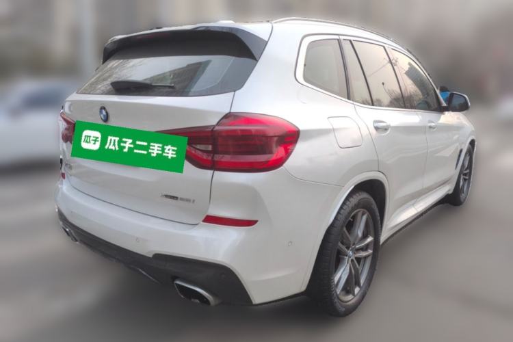 Used BMW X3 2020 xDrive28i M Sport Package Rear Right 45 Deg