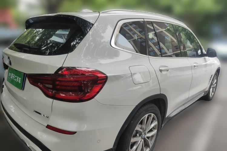 Used BMW X3 2020 xDrive25i Luxury Package Rear Right 45 Deg