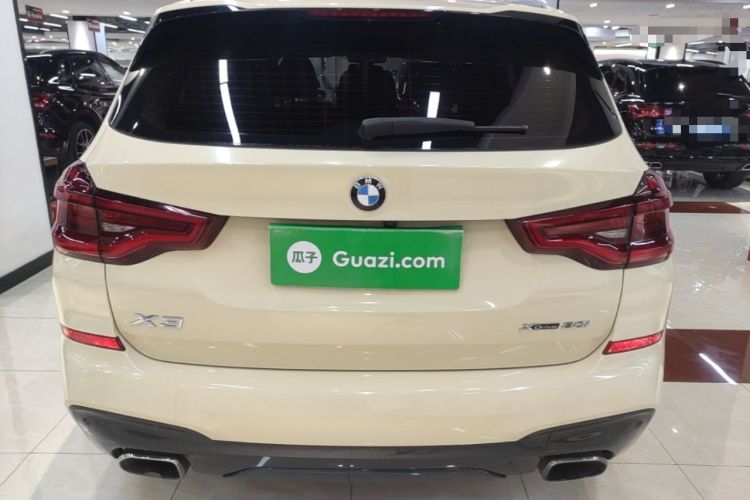 Used BMW X3 2020 xDrive30i Luxury Model with M Sport Package Rear
