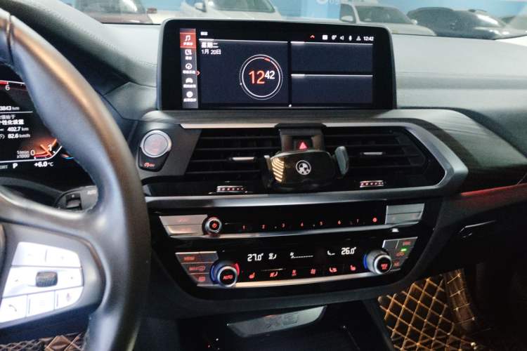Used BMW X3 2021 Facelift xDrive28i Luxury Package Audio And AC Panel