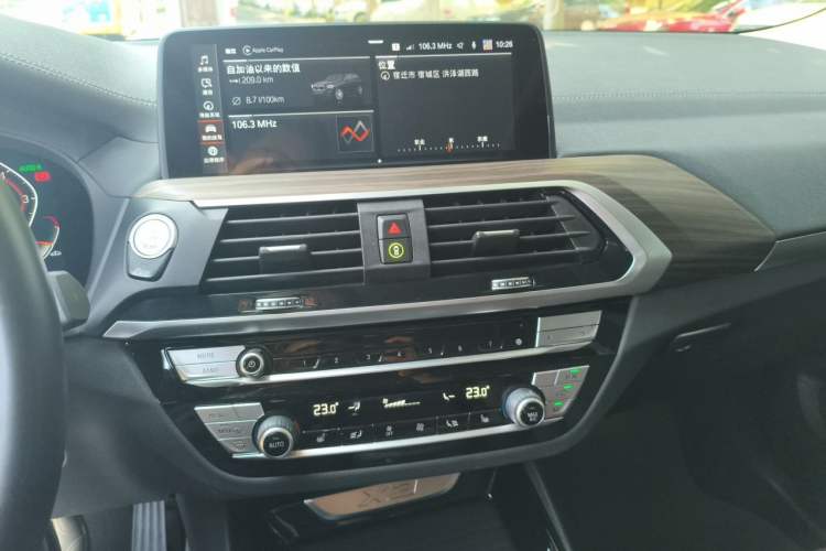 Used BMW X3 2021 Facelift xDrive28i M Sport Package Audio And AC Panel