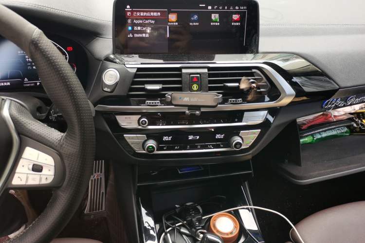Used BMW X3 2021 xDrive25i Luxury Package Audio And AC Panel