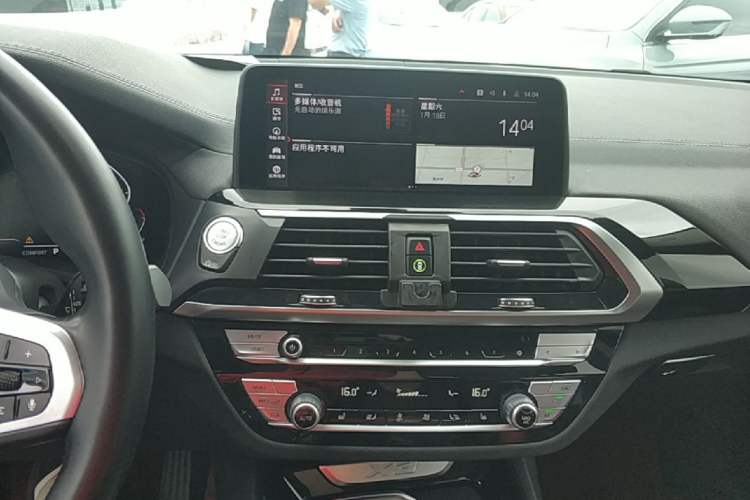 Used BMW X3 2021 Restyled xDrive25i M Sport Package Audio And AC Panel