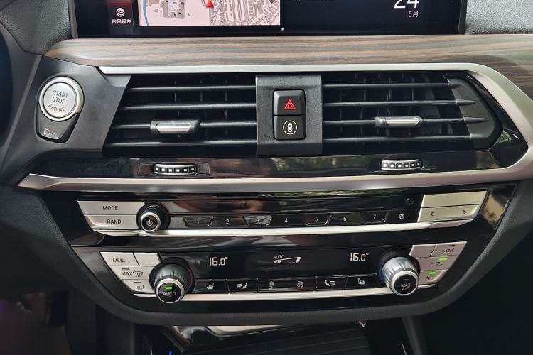 Used BMW X3 2021 Facelift xDrive28i M Sport Package Audio And AC Panel