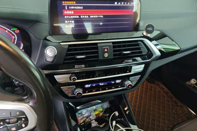 Used BMW X3 2021 xDrive25i M Sport Package Audio And AC Panel