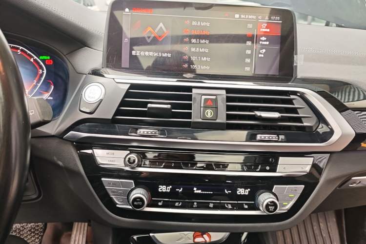 Used BMW X3 2021 xDrive25i M Sport Package Audio And AC Panel