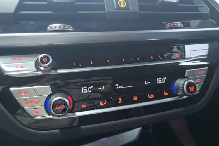 Used BMW X3 2021 xDrive28i M Sport Package Audio And AC Panel
