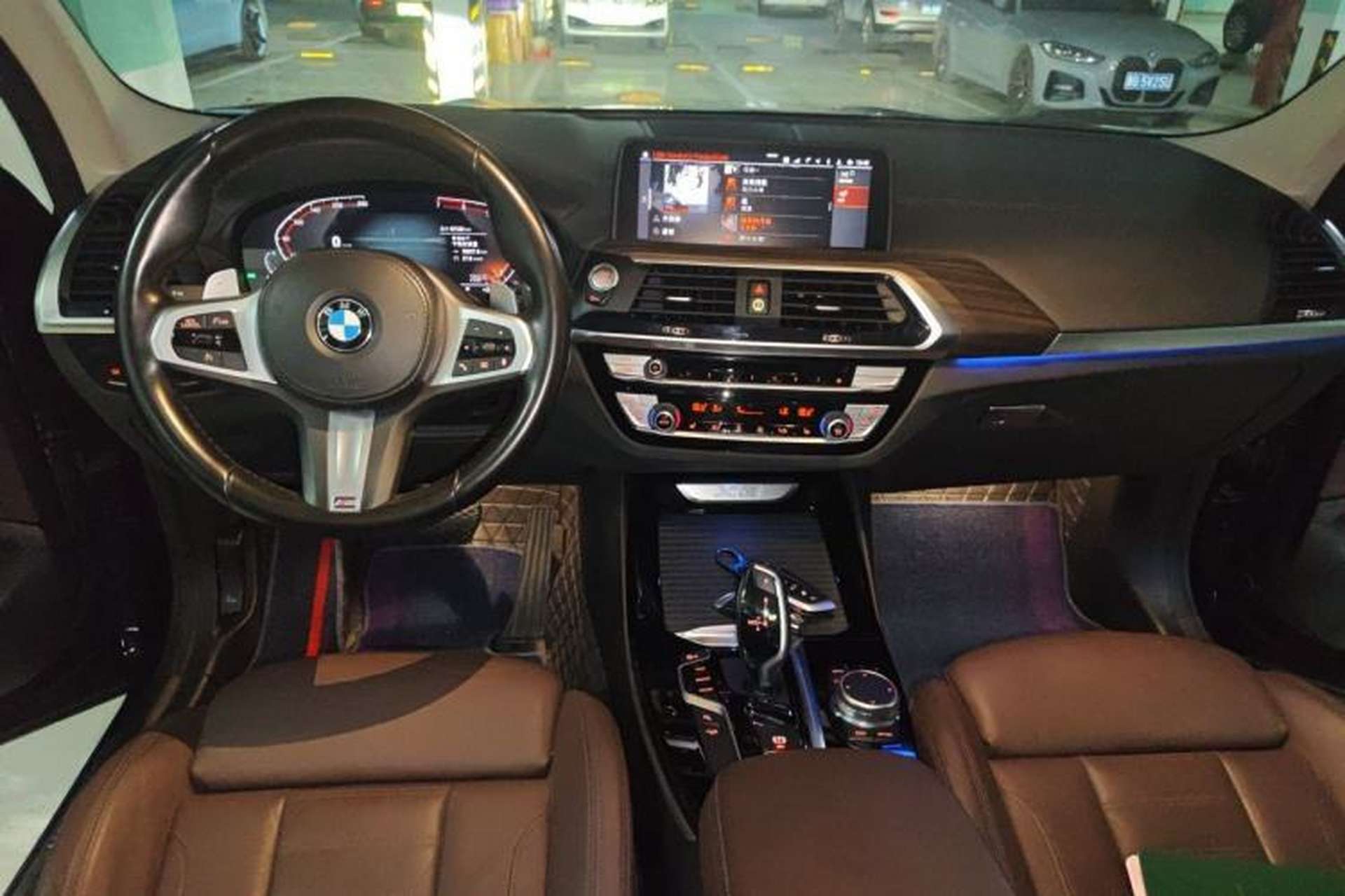 Used BMW X3 2021 xDrive28i M Sport Package Center Console