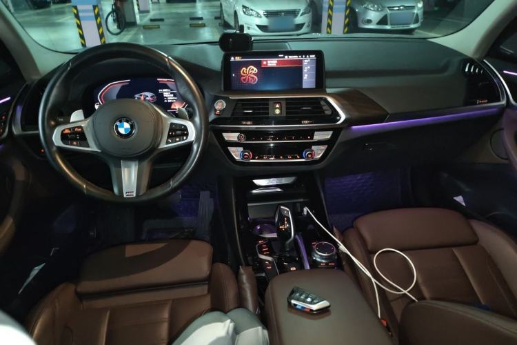 Used BMW X3 2021 xDrive28i M Sport Package Center Console