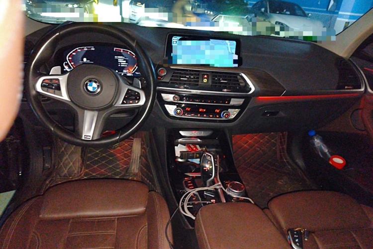 Used BMW X3 2021 xDrive30i Luxury Model with M Sport Package Center Console