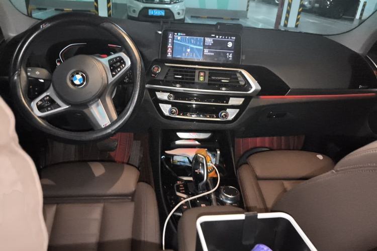 Used BMW X3 2021 Restyled xDrive25i M Sport Package Center Console