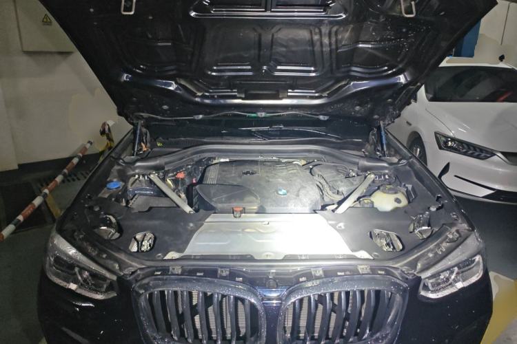 Used BMW X3 2021 xDrive30i Luxury Model with M Sport Package Engine Bay