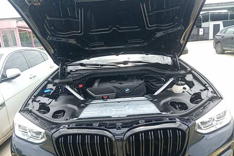 Used BMW X3 2021 xDrive30i Luxury Model with M Sport Package Engine Bay