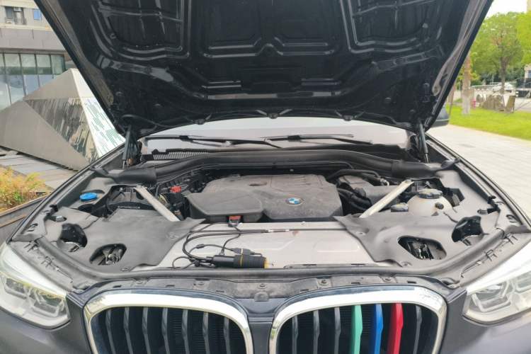 Used BMW X3 2021 xDrive30i Luxury Model with M Sport Package Engine Bay