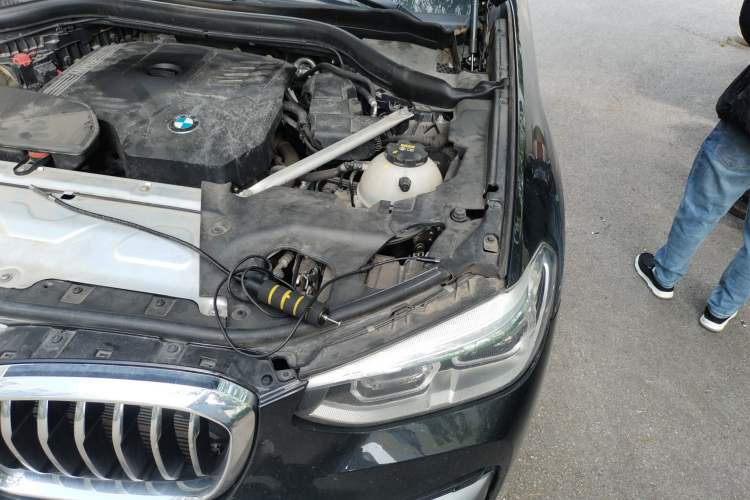 Used BMW X3 2021 xDrive25i Luxury Package Engine Bay Left