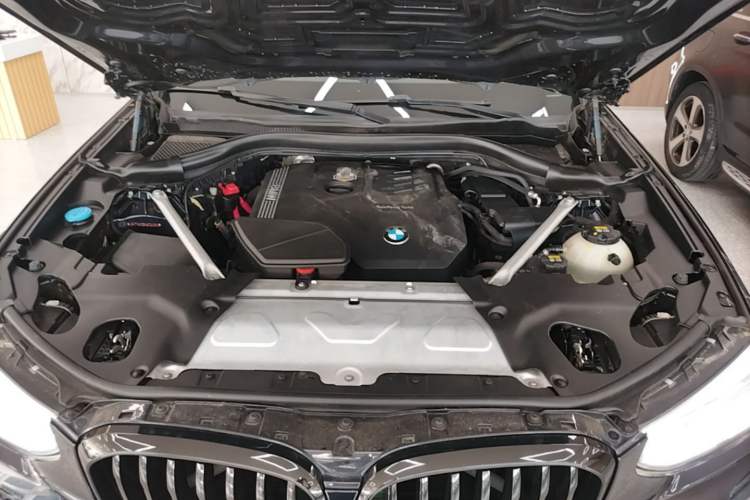Used BMW X3 2021 xDrive30i Luxury Model with M Sport Package Engine Bay