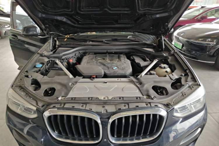 Used BMW X3 2021 xDrive30i Luxury Model with M Sport Package Engine Bay