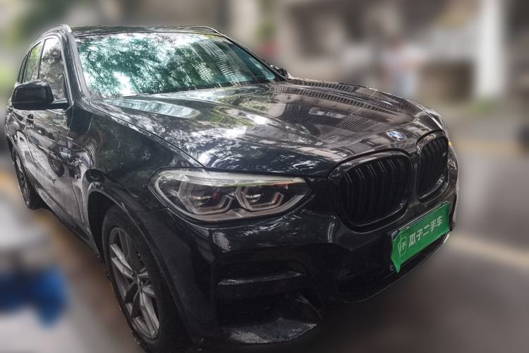 Used BMW X3 2021 xDrive25i M Sport Package Front Right 45 Deg
