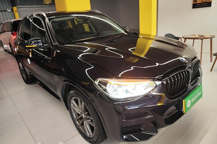 Used BMW X3 2021 xDrive28i M Sport Package Front Right 45 Deg