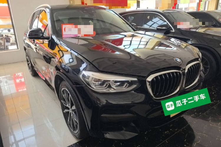 Used BMW X3 2021 Facelift xDrive28i Luxury Package Front Right 45 Deg