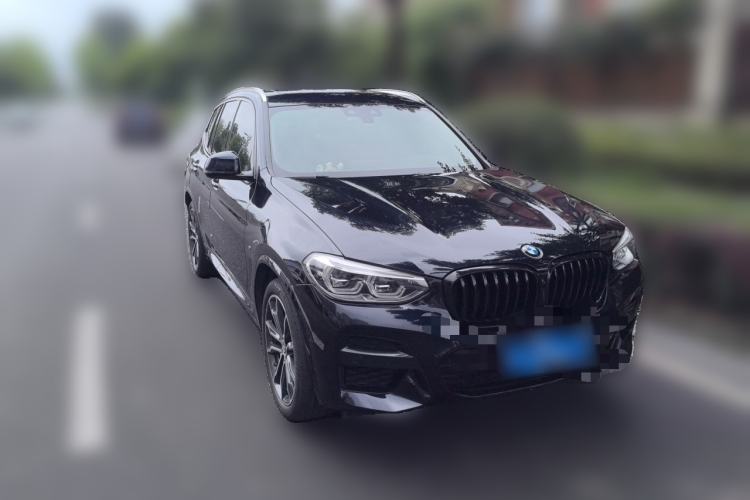 Used BMW X3 2021 xDrive30i Luxury Model with M Sport Package Front Right 45 Deg