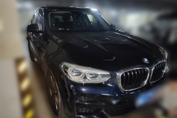 Used BMW X3 2021 xDrive25i M Sport Package Front Right 45 Deg