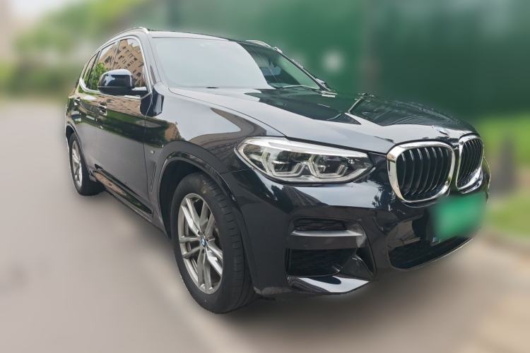 Used BMW X3 2021 xDrive25i M Sport Package Front Right 45 Deg