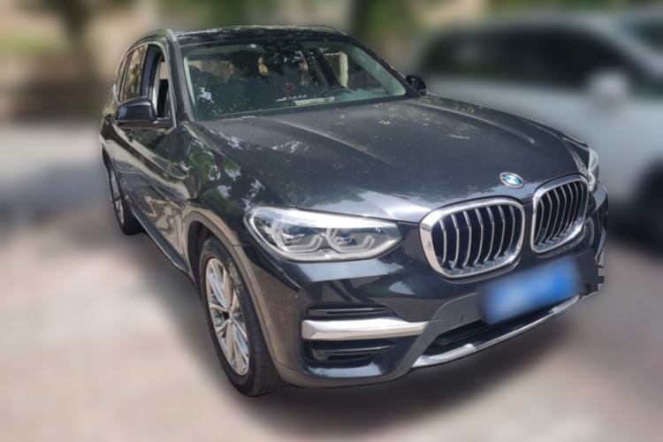 Used BMW X3 2021 xDrive25i Luxury Package Front Right 45 Deg